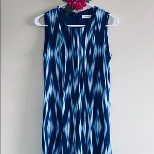 CALVIN KLEIN TIE DIE DRESS